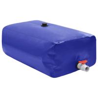 Watertank met kraan opvouwbaar 1500 l PVC - thumbnail