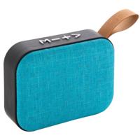 Xd Collection Speaker Fabric Bluetooth Abs 11,5 Cm Aqua 2-delig