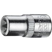 Gedore TX20E10 TX 20 dopsleutelinzet 1/4 inch buiten-TORX E10