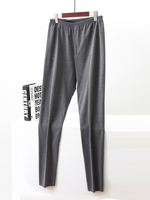 de fluweel niet-markerend groot elastisch groot maat baseren warm Casual Casual Broek