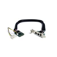 StarTech.com 3-poort 2b 1a 1394 Mini PCI Express FireWire Adapterkaart