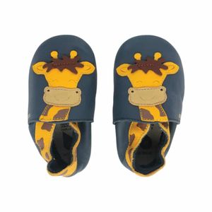 Bobux babyslofjes navy giraffe Maat