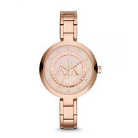 Horlogeband Armani Exchange AX4225 Staal Rosé 7mm - thumbnail