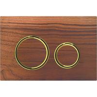 Bedieningsplaat Geberit Sigma-21 Noten/Goud