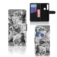 Telefoonhoesje met Naam Motorola Moto G8 Plus Skulls Angel