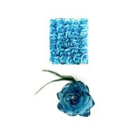 Haarspeld blauwe bloem   - - thumbnail