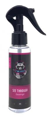 Racoon glasreiniger See Through 500 ml zwart/roze Racoon glasreiniger See Through 500 ml zwart/roze