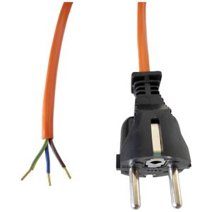 Helukabel 87548-1 Stroom Netkabel Oranje 5 m