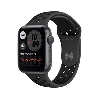 Apple Watch Series 6 Nike OLED 44 mm Grijs GPS