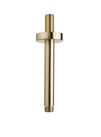 Mueller Gold douchearm plafondbevestiging 15cm geborsteld messing