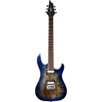 Cort KX300 Open Pore Cobalt Burst met EMG Retro Active Super 77