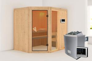 Karibu | Fiona 2 Sauna | Kachel 9 kW Externe Bediening