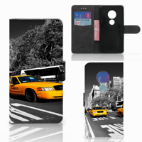 Motorola Moto G7 Play Flip Cover New York Taxi
