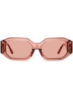 Linda Farrow lunettes de soleil Blake à monture ovale - Rose