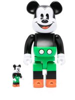 MEDICOM TOY x Mickey Mouse figurines BE@RBRICK 100% + 400% - Noir