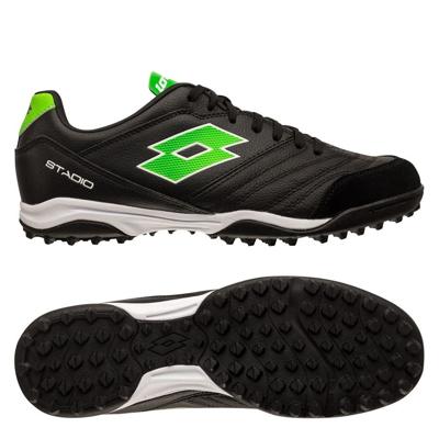 Lotto Stadio 300 II TF - Zwart/Groen