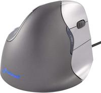 Evoluent VM4R Vertical Mouse 4 muis voor rechtshandigen, zwart