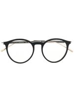 Gucci Eyewear lunette de vue à monture ronde - Noir