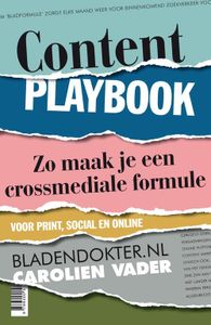 Content Playbook - Carolien Vader - ebook