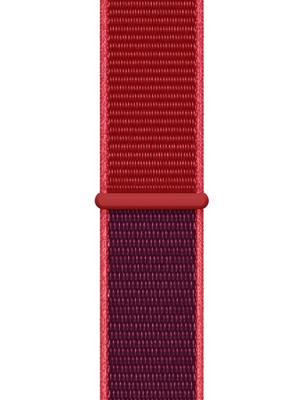 Apple origineel Sport Loop Apple Watch 38mm / 40mm / 41mm (PRODUCT) Red 2nd Gen - MXHV2ZM/A