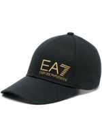 Ea7 Emporio Armani casquette à logo embossé - Noir - thumbnail