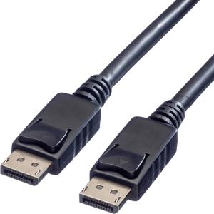 VALUE DisplayPort Cable, DP-DP, LSOH, M/M, zwart, 5 m