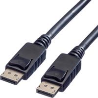 VALUE DisplayPort Cable, DP-DP, LSOH, M/M, zwart, 5 m - thumbnail