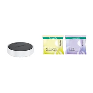 Hansgrohe Starterset RainScent Tabletten Wellness Houder incl. 2 Tabletten Mat Wit