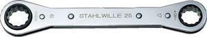 Stahlwille Ratelringsleutel | 16 x 18 mm | 12-KT. lengte 205 mm | aantal tanden 22 | 1 stuk - 41131618 41131618