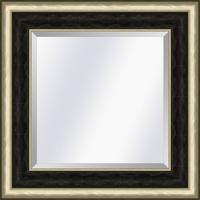 Spiegel Canaletto Ebbenhout-zilver medium 70mm