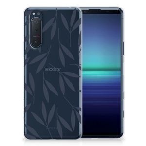 Sony Xperia 5II TPU Case Leaves Blue