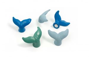 Trendform Magneet - Blauwe walvis - set van 5 verschillende