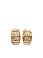 Christian Dior Pre-Owned boucles d'oreilles à strass - thumbnail