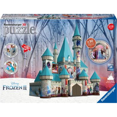 Ravensburger Ravensburger 3D puzzel Disney Frozen 2 kasteel - 216 stukjes Ravensburger Ravensburger 3D puzzel Disney Frozen 2 kasteel - 216 stukjes