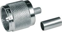 Telegärtner 100024323 100024323 UHF-Steckverbinder Stecker, gerade 50Ω 1 pc(s)