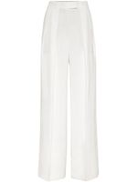 Brunello Cucinelli pantalon de tailleur à coupe ample - Blanc