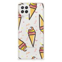 Samsung Galaxy A22 4G | M22 Siliconen Case Icecream - thumbnail