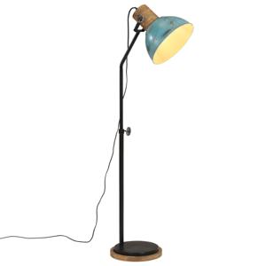 Vloerlamp 25 W E27 30x30x100-150 cm verweerd blauw