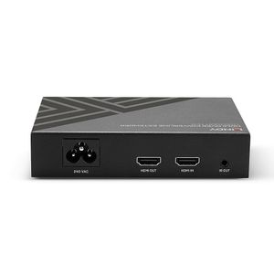 Lindy 38225 audio/video extender AV-zender Zwart