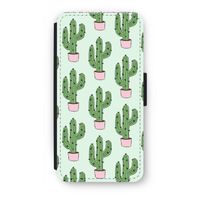 Cactus Lover: iPhone 8 Plus Flip Hoesje - thumbnail