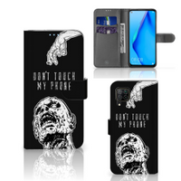 Portemonnee Hoesje Huawei P40 Lite Zombie - thumbnail