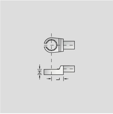 Gedore 7679640 Insteekringsleutel 18 mm