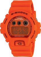 Horlogeband Casio DW-6900MM / GW-M5610MR / 10635867 Kunststof/Plastic Oranje 16mm - thumbnail