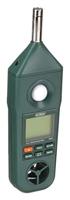 Extech Hygro-Thermo-anemometer-luxmeter-geluidsniveaumeter, 1 stuks, EN300