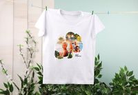 T-shirt kinderen wit 12 - 14 jaar