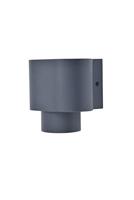 Cypres Buitenwandlamp in antraciet, verstelbare 20° wandlamp van aluminium met GU10-fitting, max. 7 W, buitenlamp met downeffect, moderne buitenlamp, weerbestendig, geschikt voor led- en slimme lampen