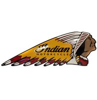 Indian Motorcycles Emaille Bord - 80 x 30 cm