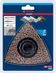 Bosch Accessoires Expert Sanding Plate MAVZ 116 RT2 multitoolzaagblad 116 mm - 1 stuk(s) - 2608900052