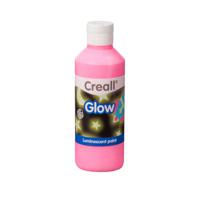 Glow in the Dark Verf Roze, 250ml - thumbnail