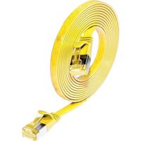 Wirewin 9120042366825 RJ45 Netwerkkabel, patchkabel CAT 6A U/FTP 0.50 m Geel 1 stuk(s) - thumbnail